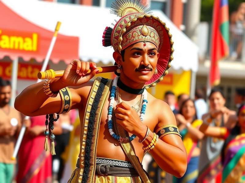 Marvel Mace Maestro Indian festival event